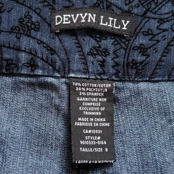 Denim Capris - Picture 2 of 7